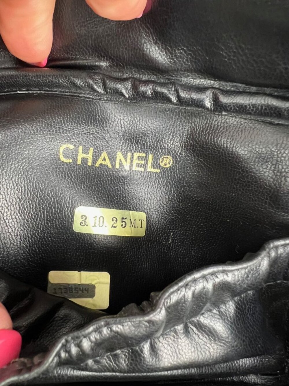 Chanel Lambskin Vanity Cosmetic Case Black - Picture 6 of 15